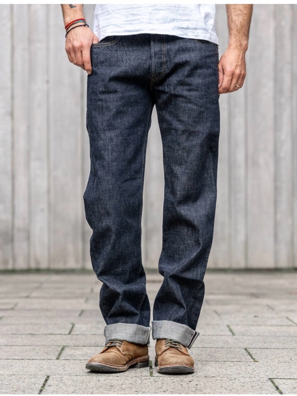 Sugar Cane lot 1947 Straight Men's Straight Selvedge Denim Jeans 32x31 (33x34)